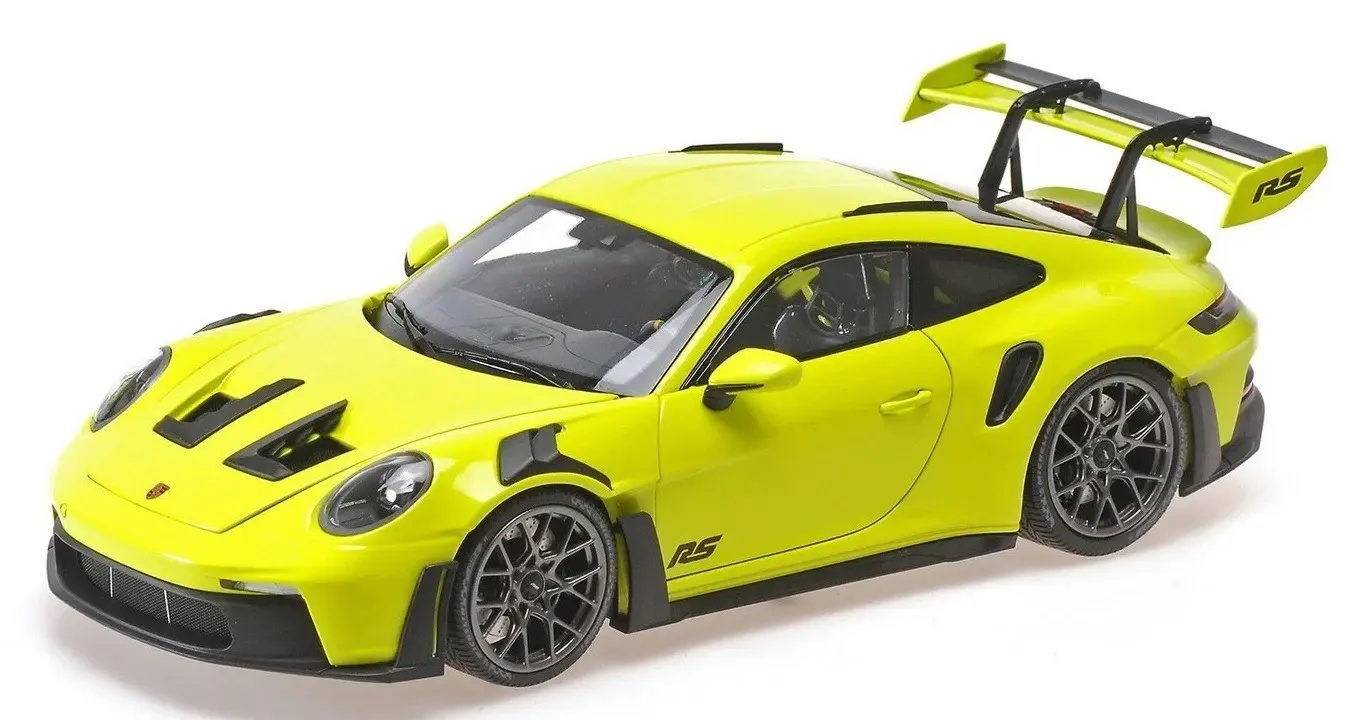 MINICHAMPS PORSCHE 911 GT3 RS 2024 ACID GREEN 1:18