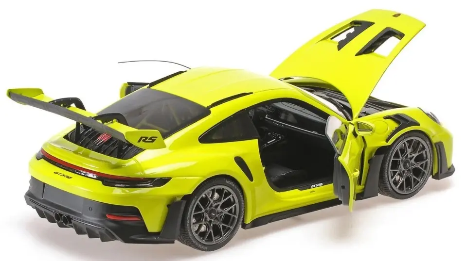 MINICHAMPS PORSCHE 911 GT3 RS 2024 ACID GREEN 1:18