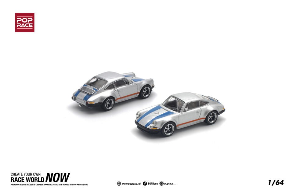 POP RACE PORSCHE SINGER 964 1:64