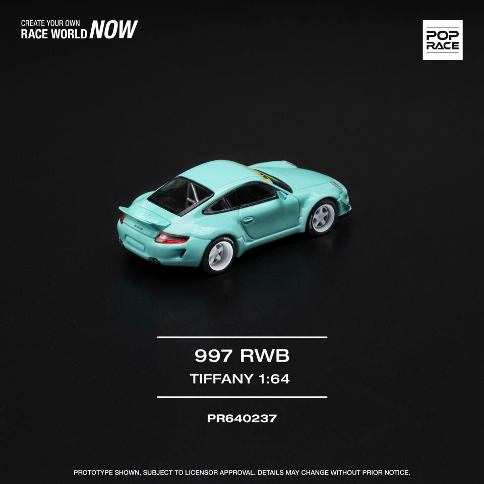 POP RACE PORSCHE 997 RWB 1:64