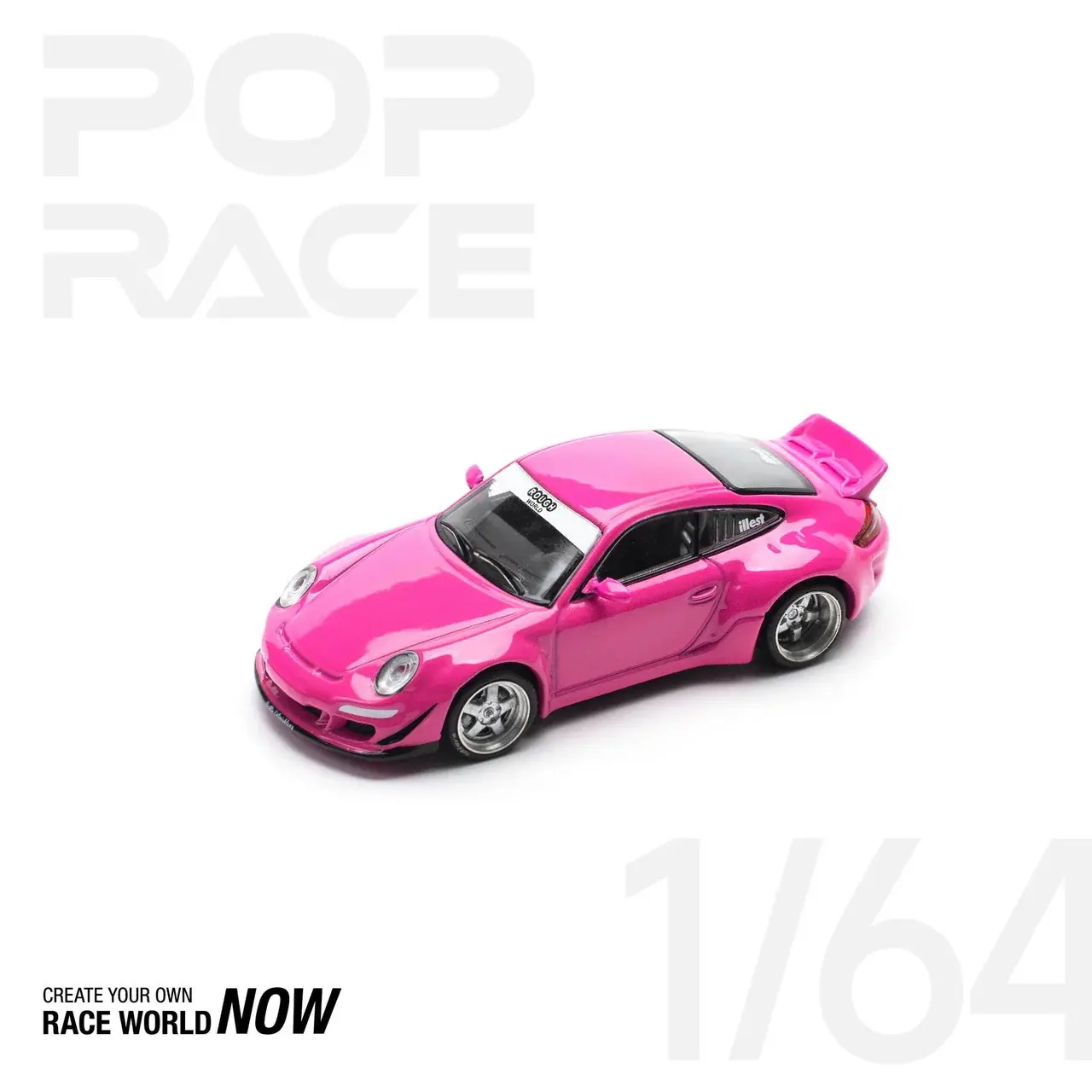 POP RACE PORSCHE 997 RWB 1:64