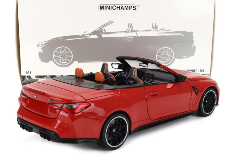 MINICHAMPS BMW M4 CABRIOLET 2021 1:18 (110021030)