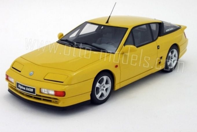 OTTO Alpine A610 Turbo Jaune 530 1991 1:18 (OT030)