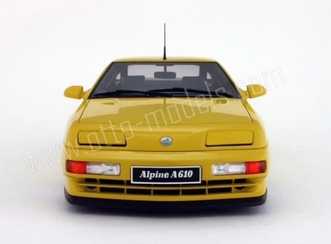 OTTO Alpine A610 Turbo Jaune 530 1991 1:18 (OT030)