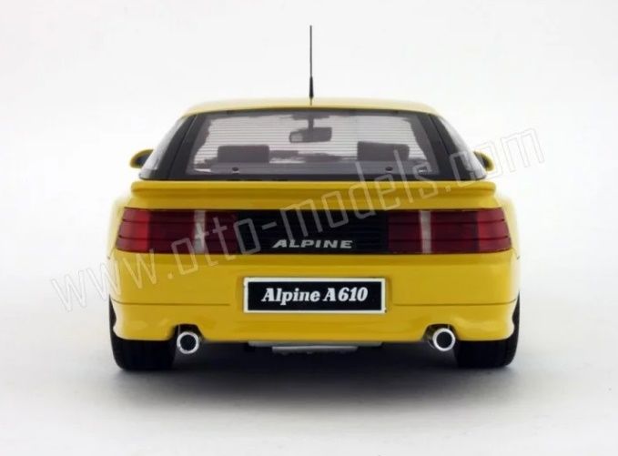OTTO Alpine A610 Turbo Jaune 530 1991 1:18