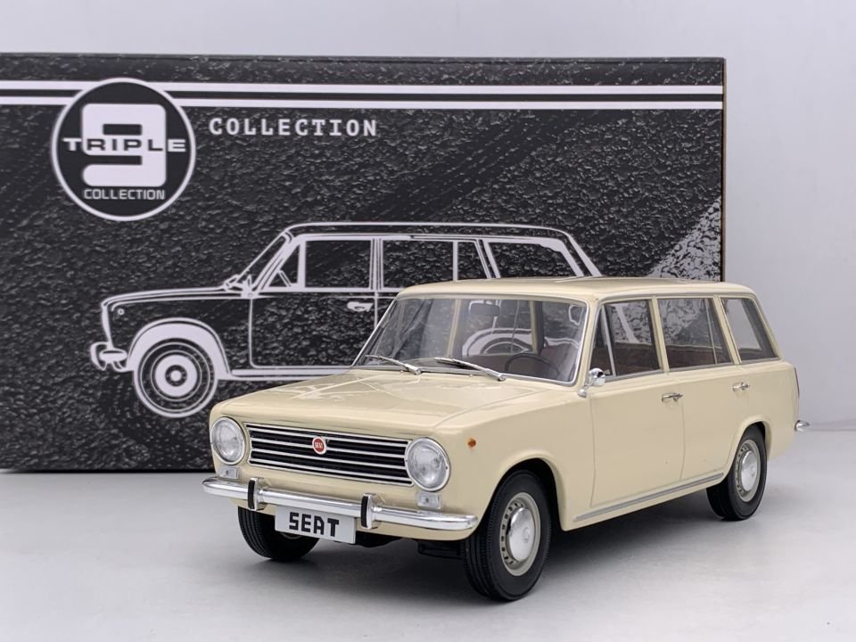TRIPLE 9 SEAT 124 FAMİLİAR CREAM 1968 1:18 (1800225)