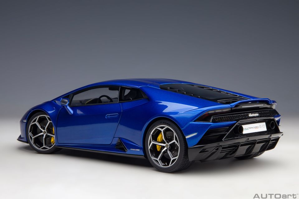 1:18 Autoart 2019 Lamborghini Huracan Evo (Blu Nethuns)