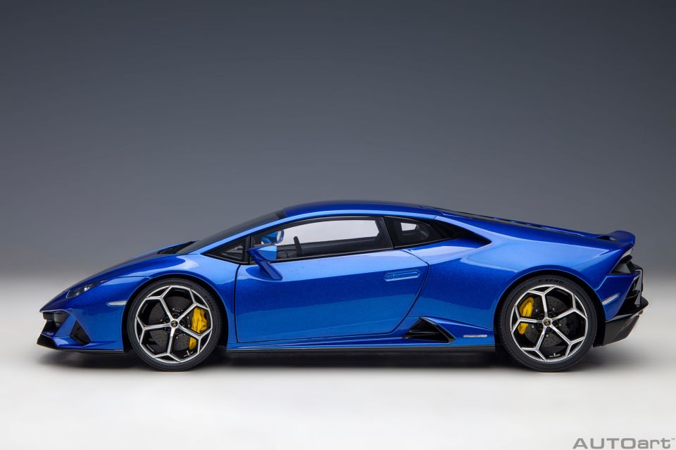 1:18 Autoart 2019 Lamborghini Huracan Evo (Blu Nethuns)