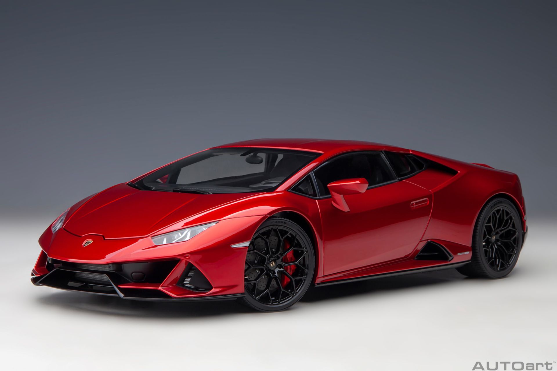 1:18 Autoart 2019 Lamborghini Huracan Evo (Rosso Bia)