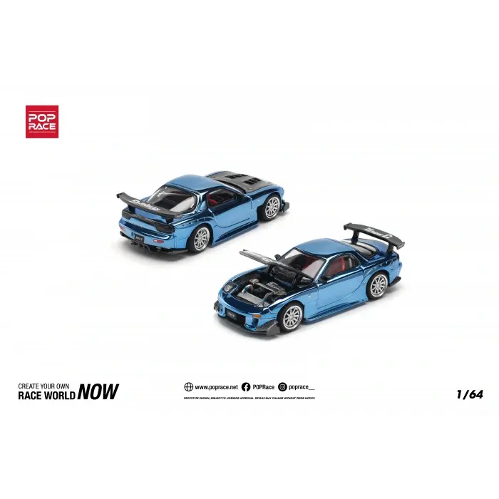 POPRACE MAZDA RX7 1:64 (PR64-253)