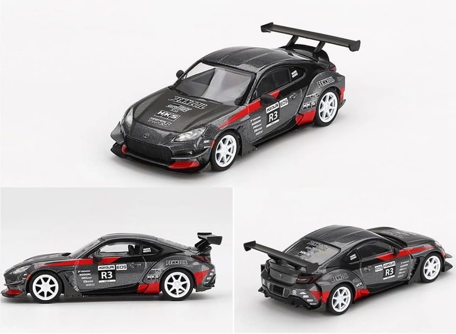 MINI GT TOYOTA TURBO CHARGET GR 86 LARY CHEN'S HKS (820) 1:64