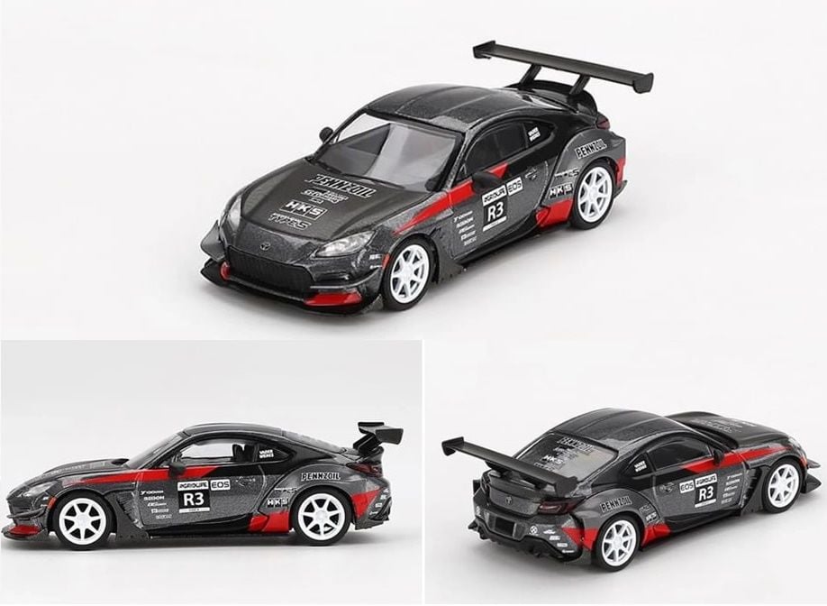 MINI GT TOYOTA TURBO CHARGET GR 86 LARY CHEN'S HKS (820) 1:64