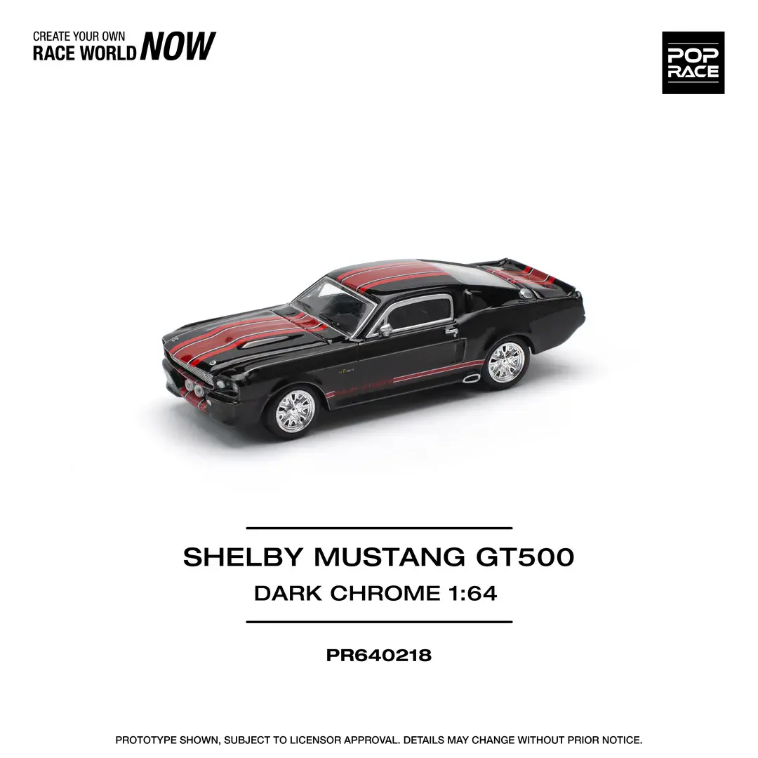 POP RACE SHELBY MUSTANG GT500 1:64 (PR64-218)