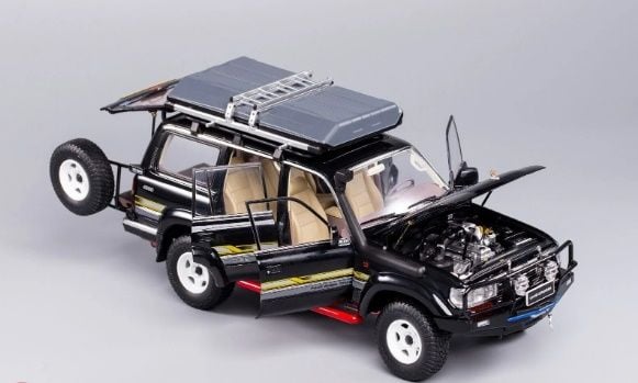 KENGFAİ TOYOTA LAND CRUİSER BLACK (032)  1:18