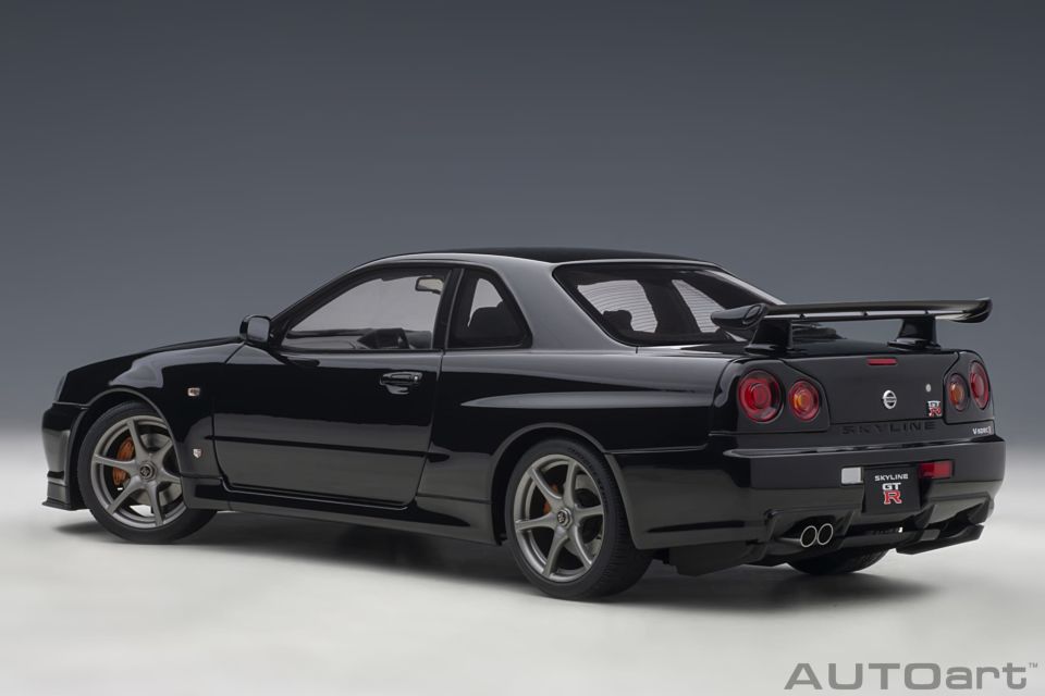 AUTOART NISSAN SKYLINE GT-R (R34) V-SPEC II 1:18 (77407)