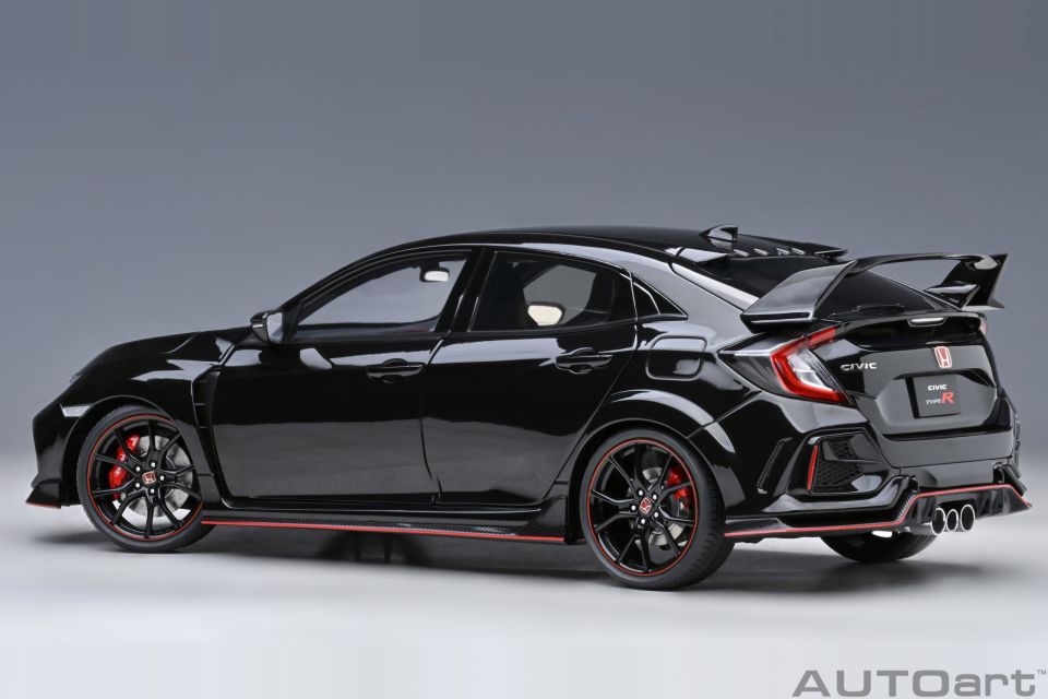 1:18 Autoart 2021 Honda Civic Type R (FK8) (crystal black pearl)