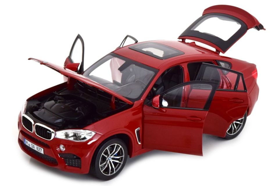 NOREV BMW X6 M 2015 RED METALLIC 1:18