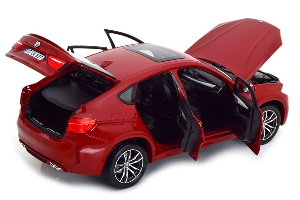 NOREV BMW X6 M 2015 RED METALLIC 1:18
