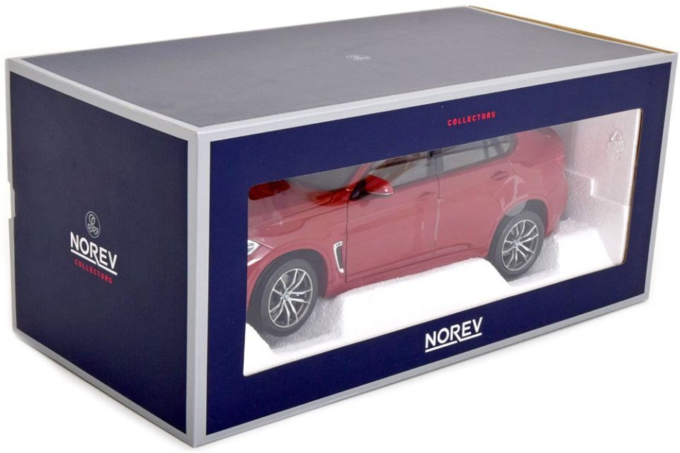 NOREV BMW X6 M 2015 RED METALLIC 1:18