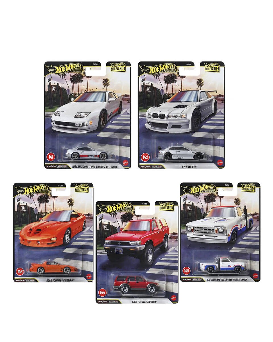 HOT WHEELS BOULEVARD PREMIUM SET 1:64