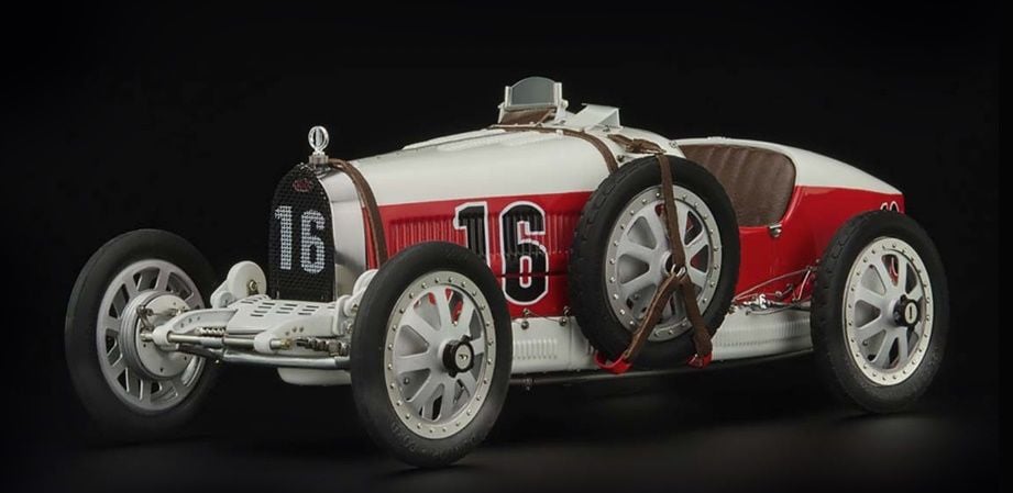 CMC BUGATTI TYP 35 GRAND PRİX LIMITED EDITION (M100007) 1:18 2.EL