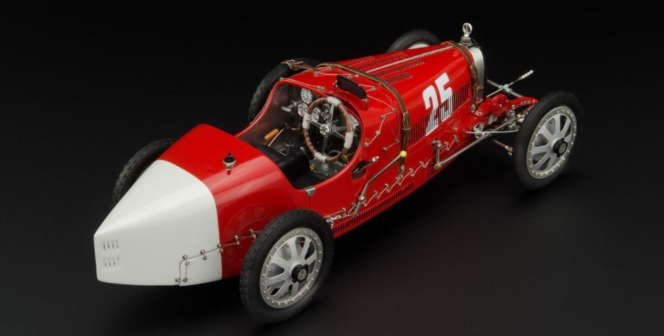 CMC BUGATTI TYP 35 GRAND PRİX LIMITED EDITION (M100009) 1:18 2.EL