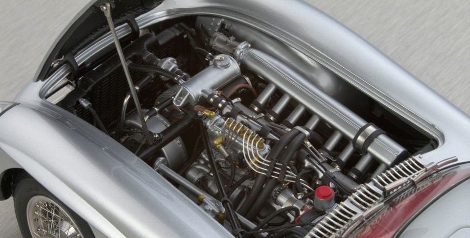 1:18 1955 Mercedes Benz 300 SLR W196 (M-076)