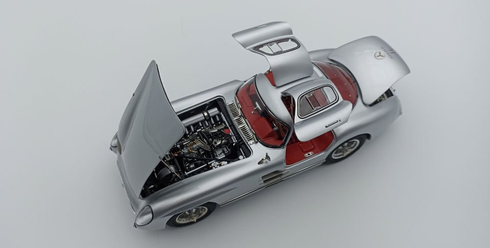 CMC MERCEDES 300 SLR COUPE 1955 (M076) 1:18