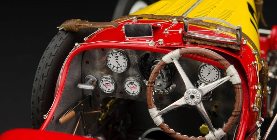 CMC BUGATTI TYP 35 GRAND PRIX NATION COLOUR PROJECT SPAIN 1:18 (M100016) 2.EL