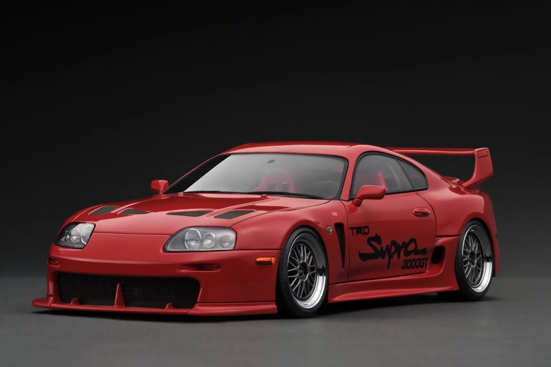 IGNITION MODEL TOYOTA SUPRA (A80) TRD 3000GT RED 1:18 (IG3602)