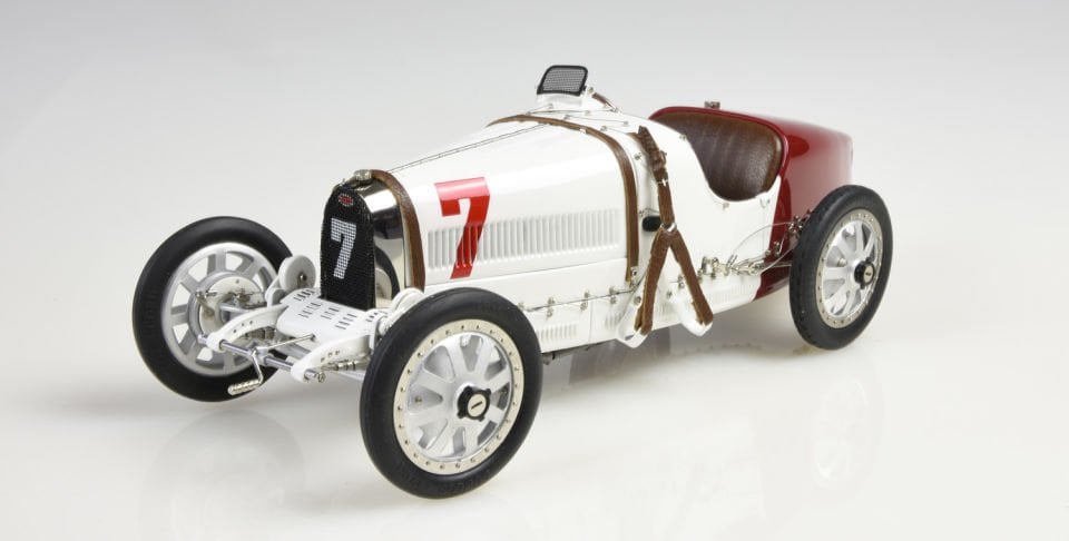 CMC BUGATTI TYP 35 GRAND PRIX NATION COLOUR PROJECT SPAIN 1:18 2.EL