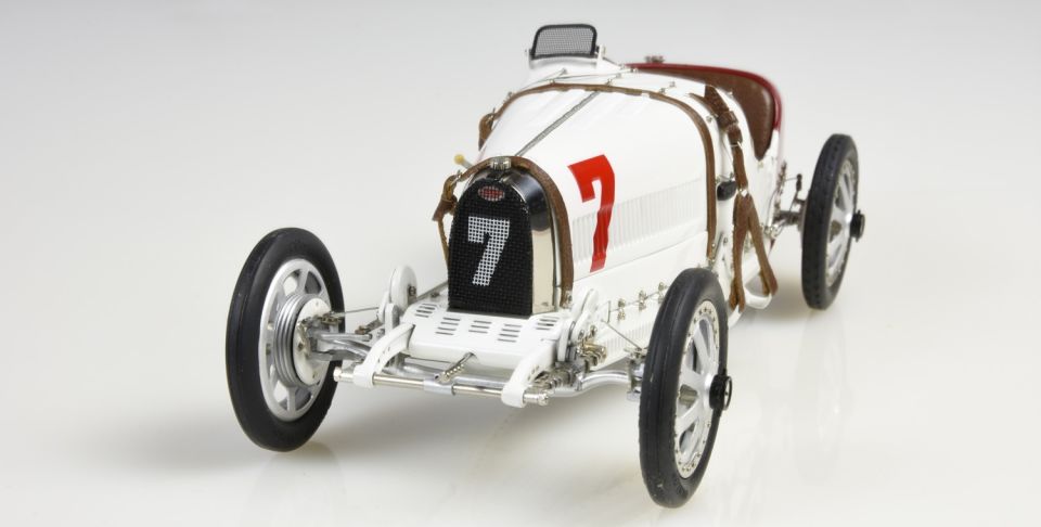 CMC BUGATTI TYP 35 GRAND PRIX NATION COLOUR PROJECT SPAIN 1:18 2.EL