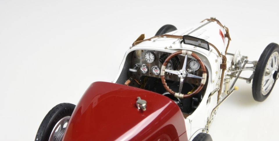 CMC BUGATTI TYP 35 GRAND PRIX NATION COLOUR PROJECT SPAIN 1:18 2.EL