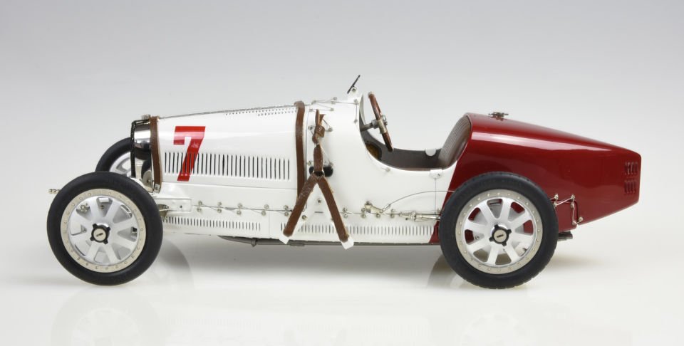 CMC BUGATTI TYP 35 GRAND PRIX NATION COLOUR PROJECT SPAIN 1:18 2.EL