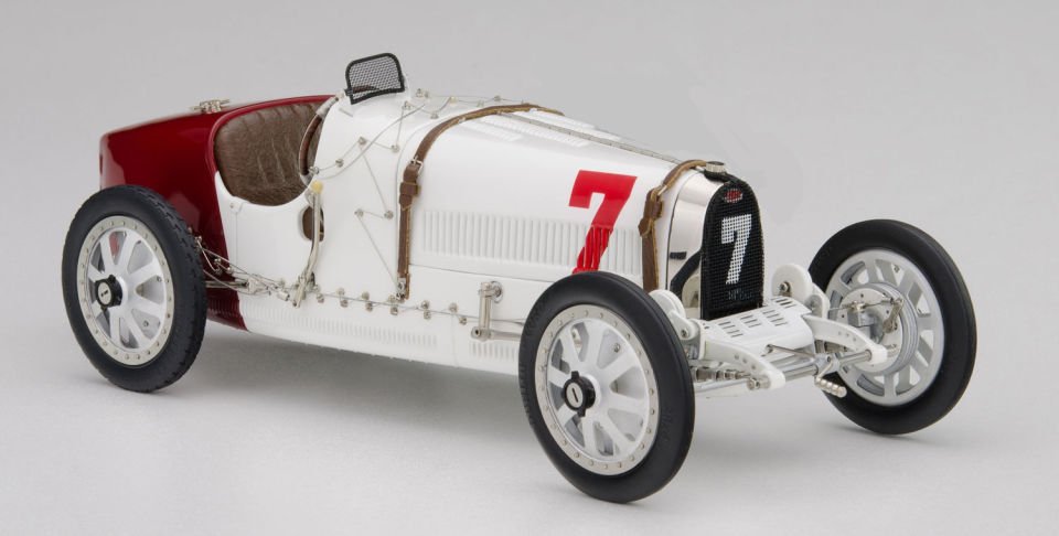 CMC BUGATTI TYP 35 GRAND PRIX NATION COLOUR PROJECT SPAIN 1:18 2.EL