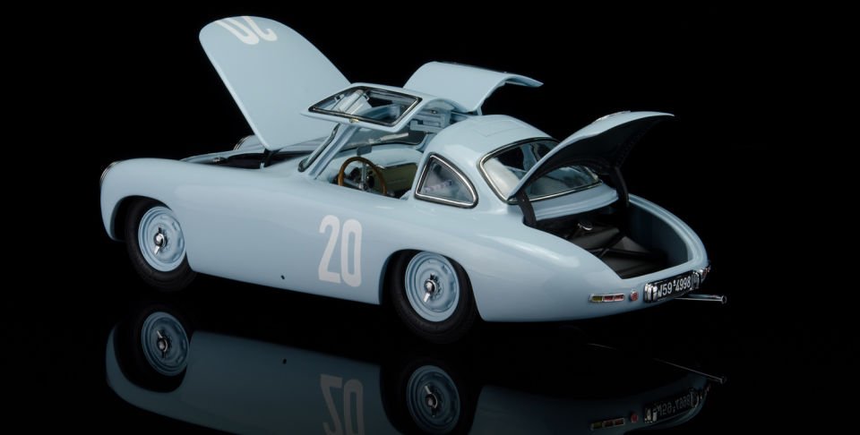 CMC Mercedes-Benz 300 SL (W194) Grand Prix of Bern, 1952 #20 blue (M159)