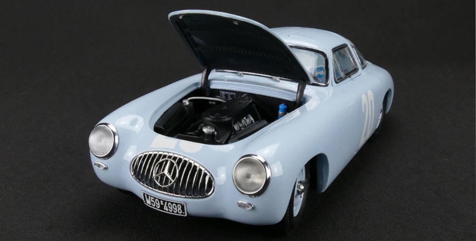 CMC Mercedes-Benz 300 SL (W194) Grand Prix of Bern, 1952 #20 blue (M159)