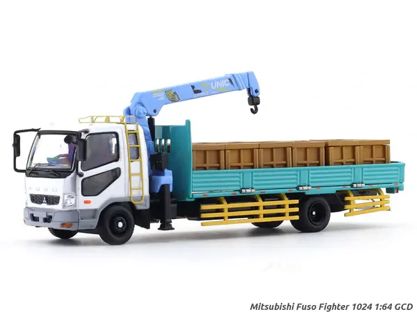 G.C.D. MITSUBISHI FUSO FIGHTER (1024) BOOM TRUCK 1:64
