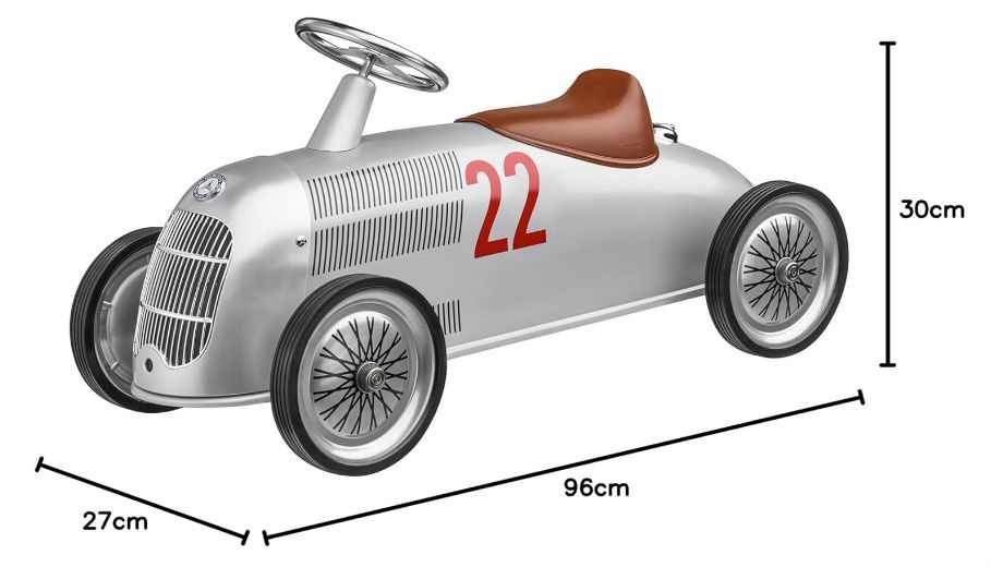 MERCEDES BENZ RIDE-ON BOBBY W25 RACING CAR (B66041216)