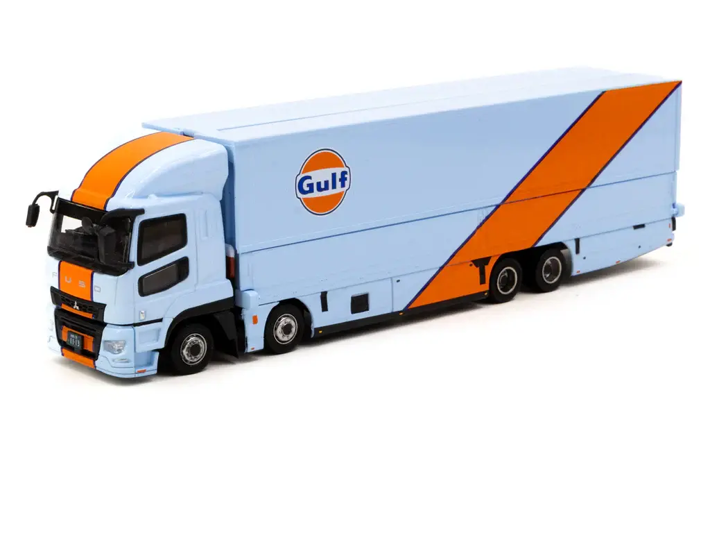 TARMAC MITSUBISHI FUSO SUPER GREAT GULF RACING TRUCK 1:64