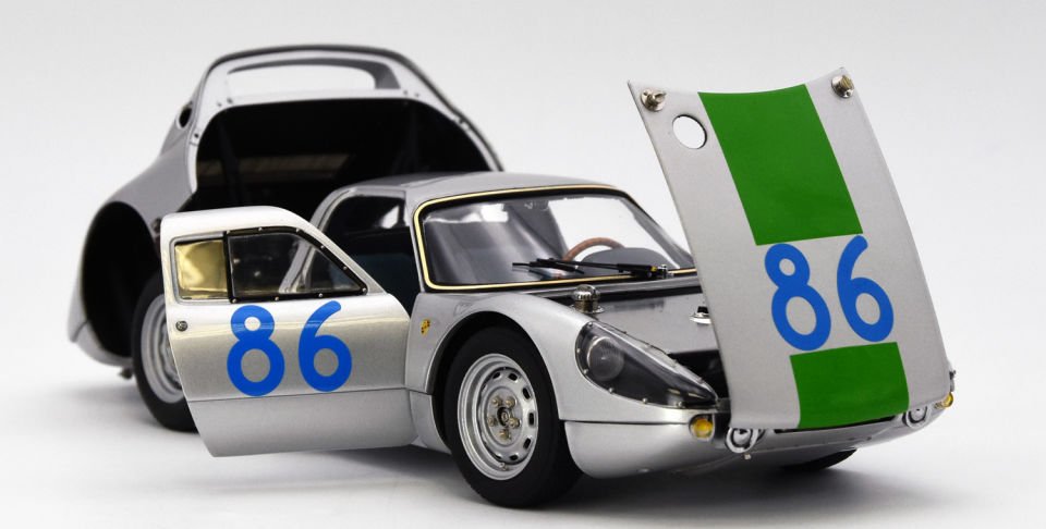 CMC Porsche 904 Carrera GTS,Targa Florio 1964 1:18
