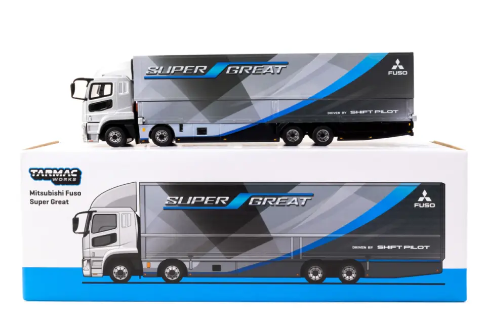 TARMAC MITSUBISHI FUSO SUPER GREAT TRUCK 1:64