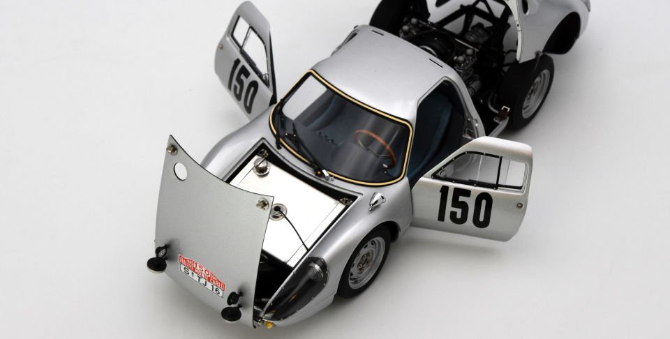 CMC Porsche 904 Carrera GTS,Rallye Monte Carlo 1965 1:18