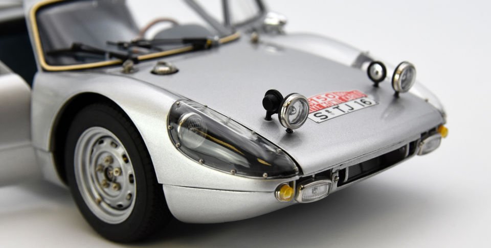 CMC Porsche 904 Carrera GTS,Rallye Monte Carlo 1965 1:18