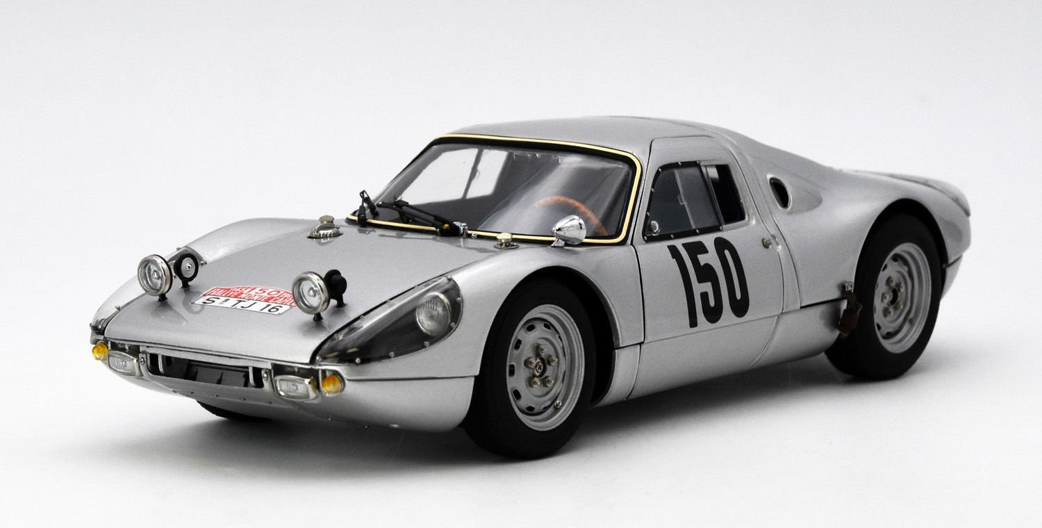 CMC Porsche 904 Carrera GTS,Rallye Monte Carlo 1965 1:18