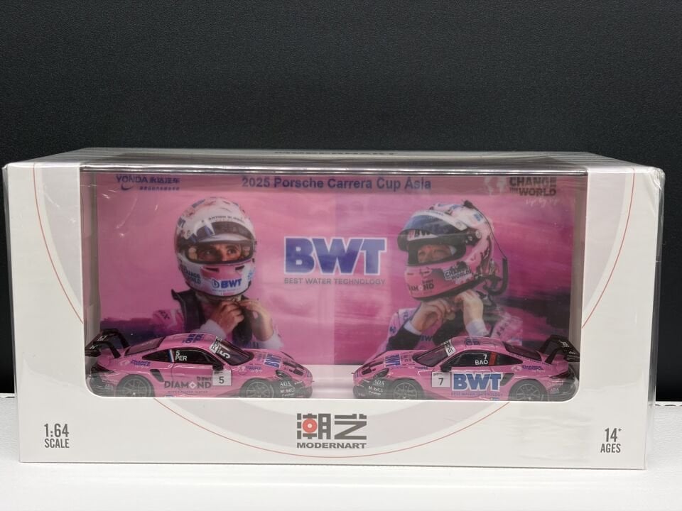 MODERNART 2025 PORSCHE CARRERA CUP ASIA BWT TEAM 1:64