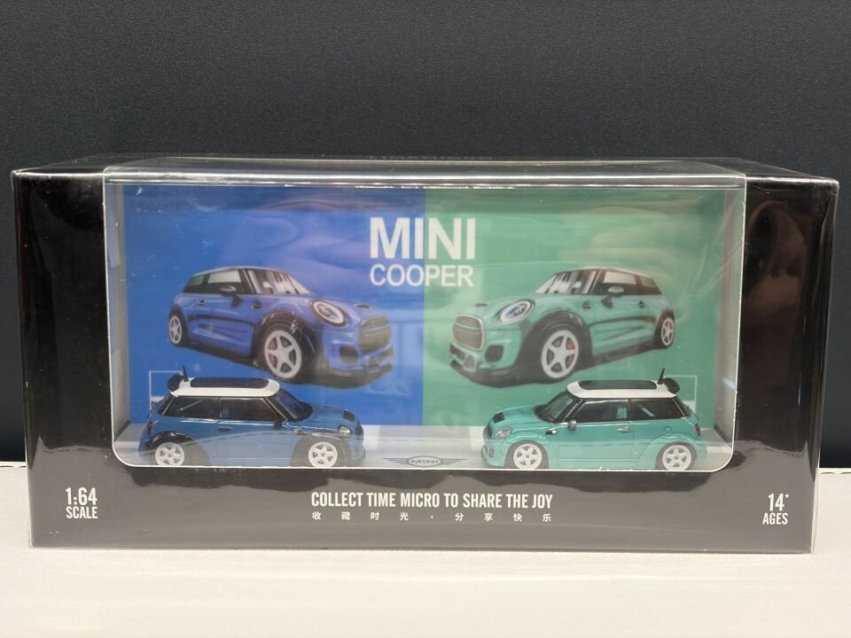 TIME MICRO MINI COOPER 2'Lİ SET 1:64