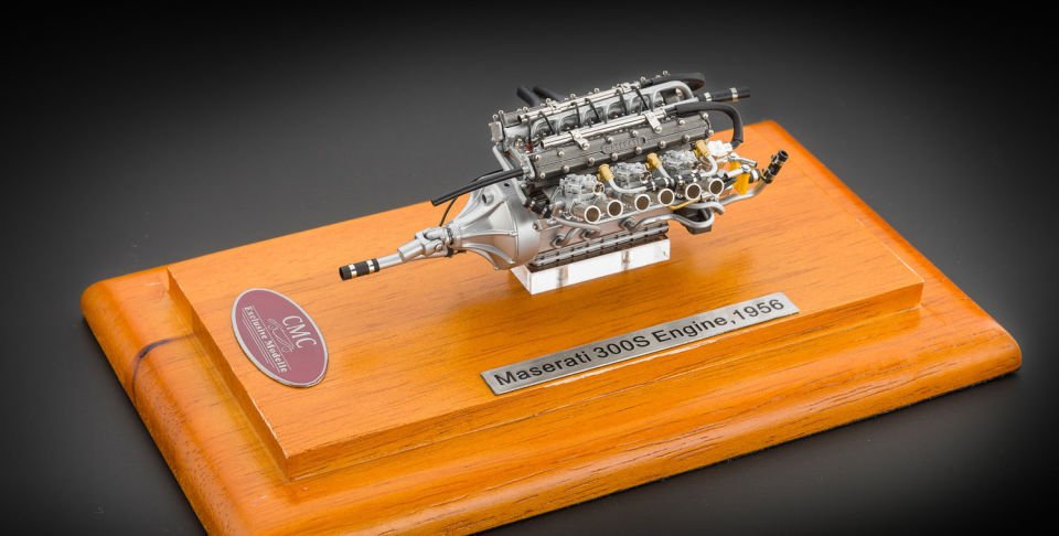 CMC Maserati 300S Vitrinli Motor