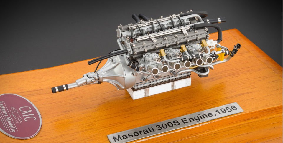 CMC Maserati 300S Vitrinli Motor