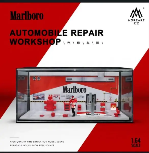 MOREART PLEKSİ DİORAMA SET MARLBORO 1:64